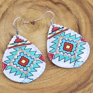 Aztec earrings